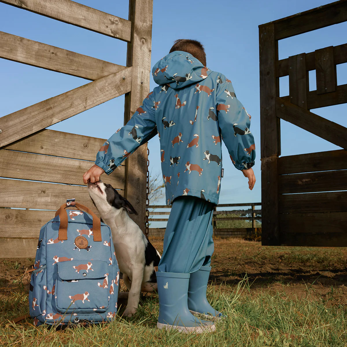 Crywolf Play Jacket Collies on model back view