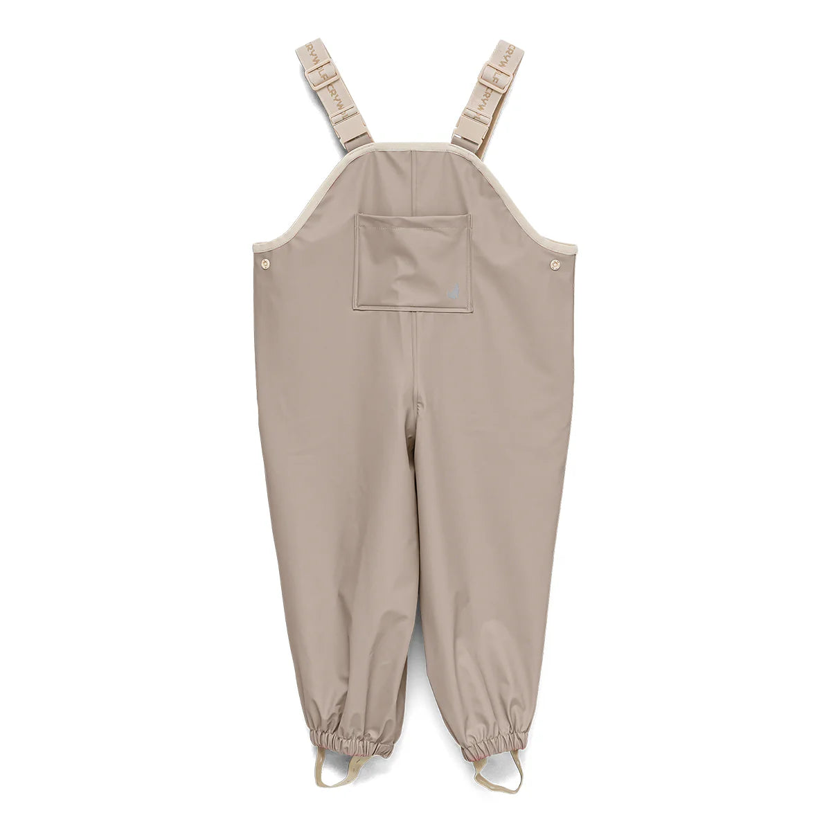 Crywolf Rain Overalls Ash front view