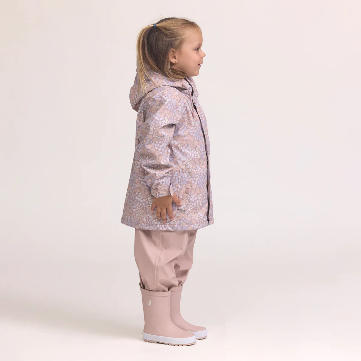 Crywolf Meadow Fields jacket on model side view