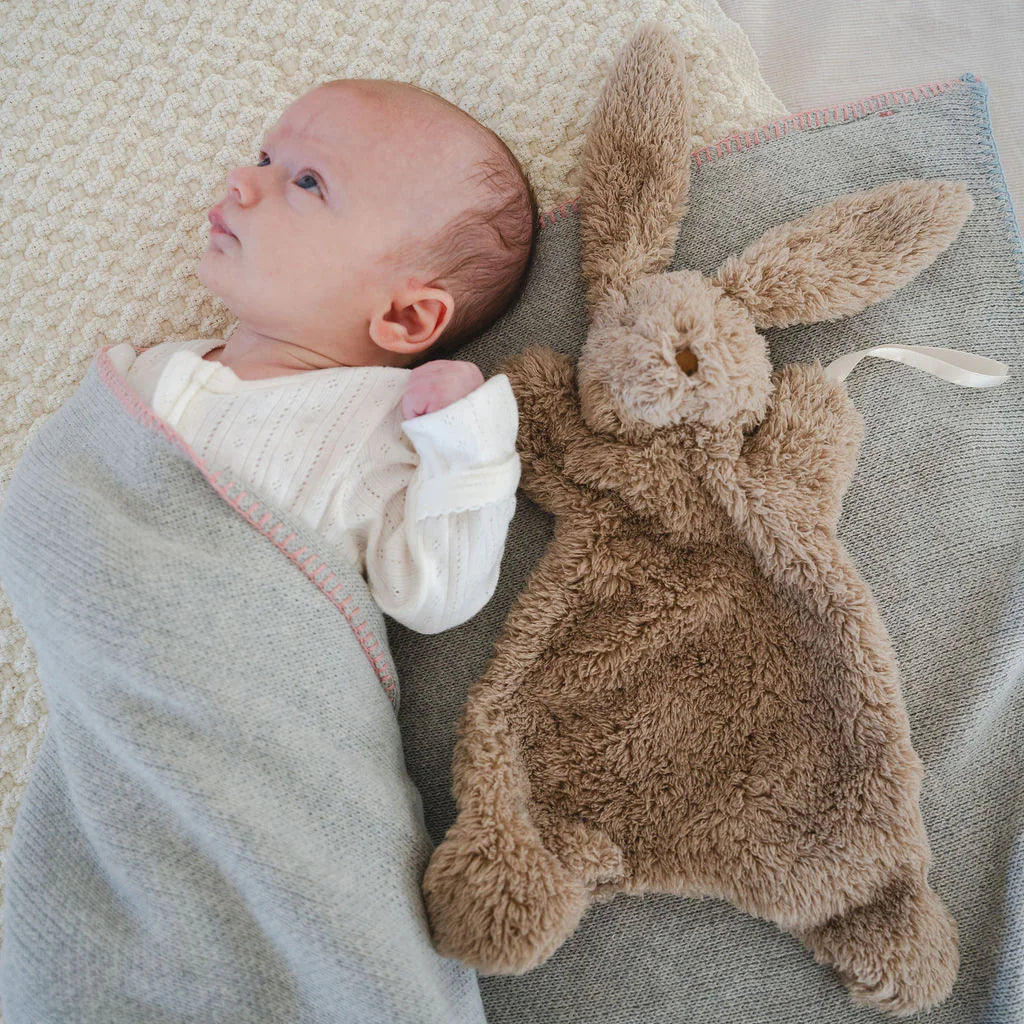 Honey Bunny Hoochy Coochie comforter showing bunny head and blanket