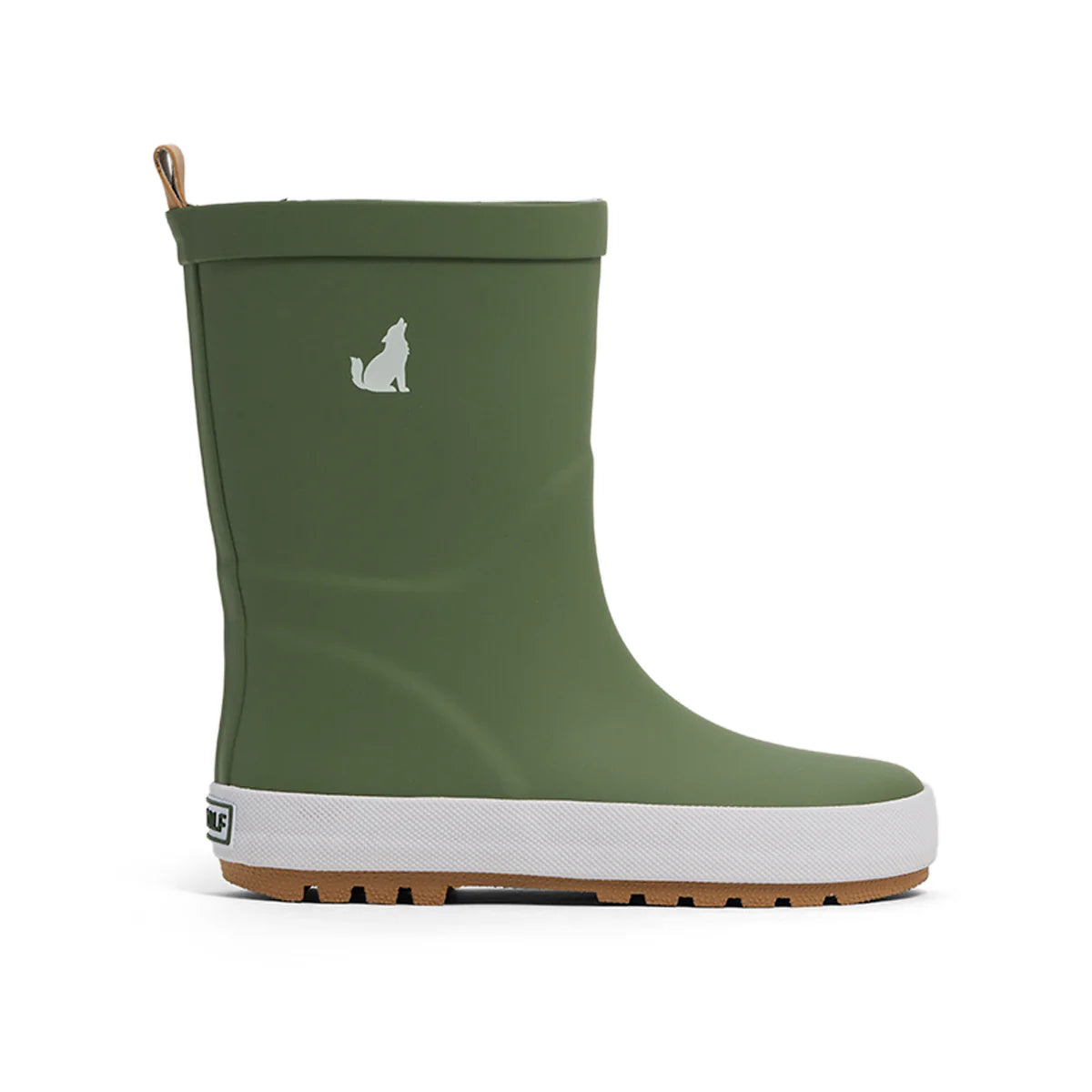 Crywolf Rain Boots Olive front view