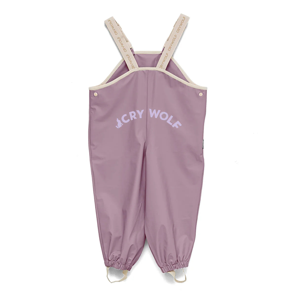 Crywolf Rain Overalls Heather back view