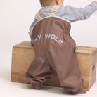 Crywolf Baby Wander Overall Pinecone on model back view