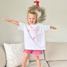 billy mae christmas icons teeshirt, oversized boxy fit.  Now available at White Fox & Co, Kerikeri NZ