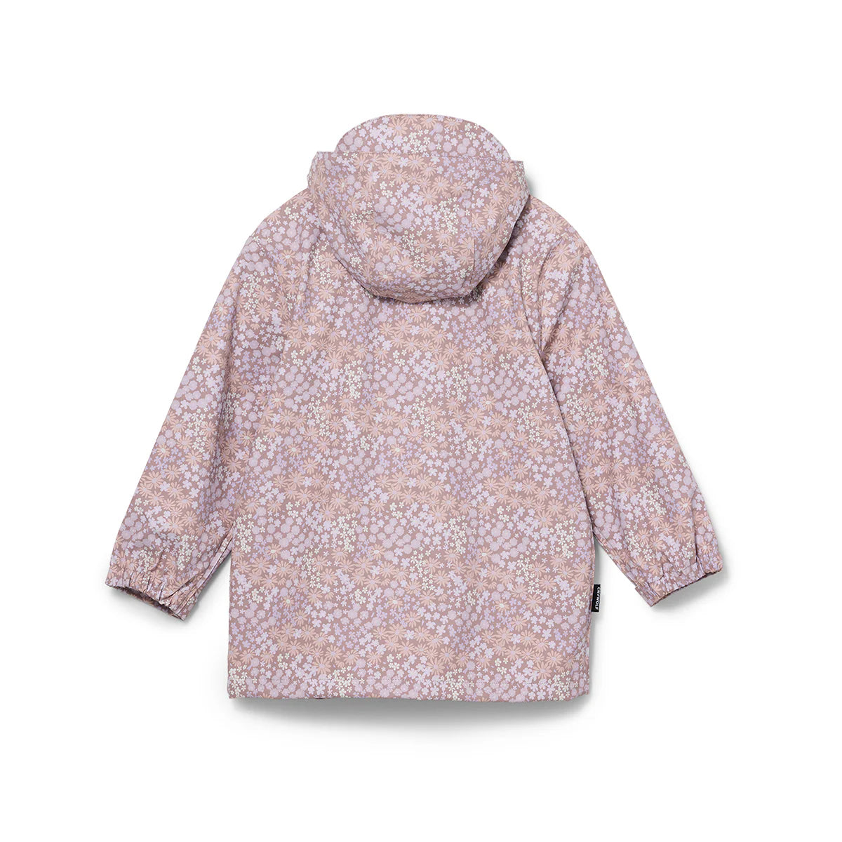 Crywolf Meadow Fields waterproof kids jacket back view