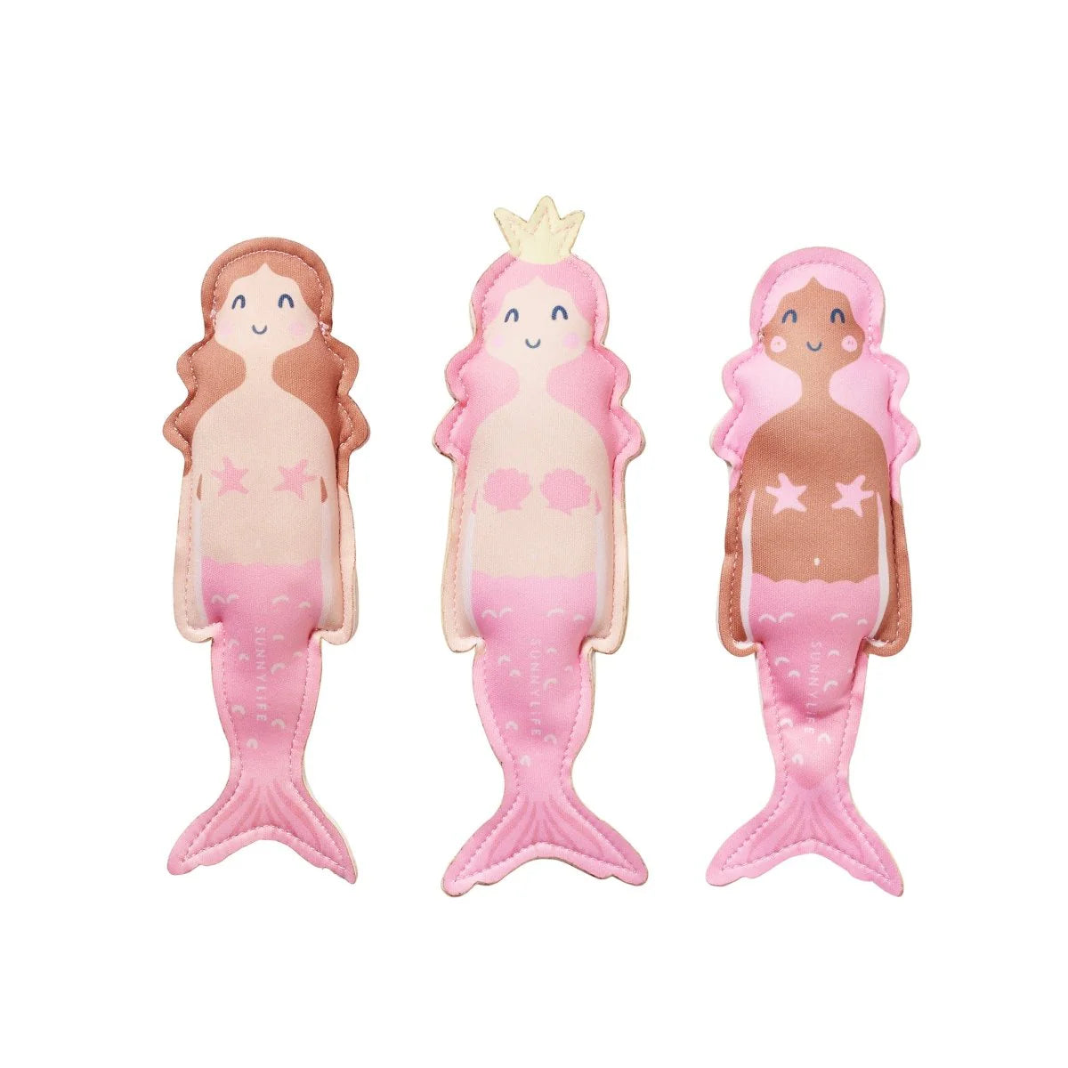 mermaid dive buddies pack of 3 by sunnylife now available at white fox and co
