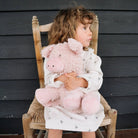 Big Poppy the Pig plush toy by Nana Huchy – side view