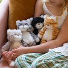 Nana Huchy Checkers the Kitten black soft toy